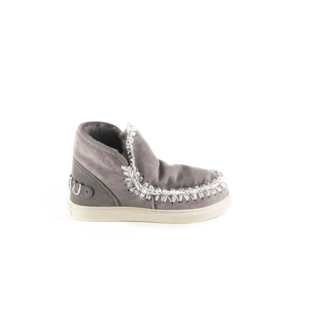 Mou Eskimo Sneaker Big Metal Logo New Grey